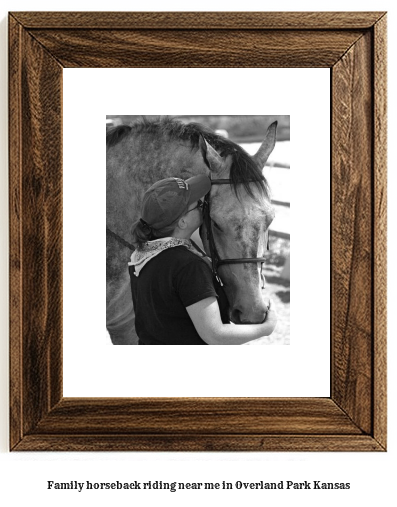 family horseback riding near me in Overland Park, Kansas